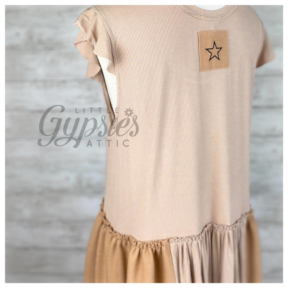 POL Caramel Star Swing Dress - Picture 7 of 12